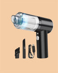 Portable Wireless Vacuum Suction Cleaner & Air Duster – Compact Handheld Dust Cleaner for Car, Keyboard & Home