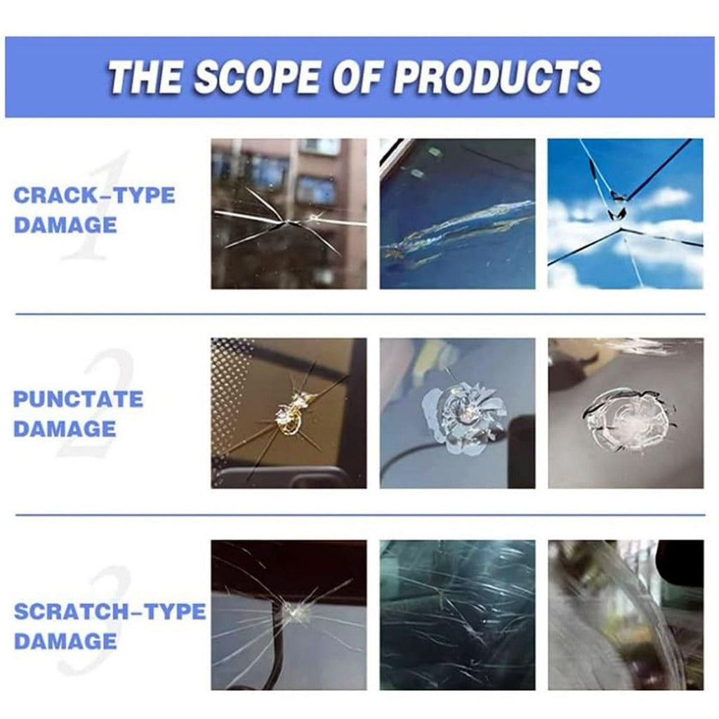 Glass Repair Kit Pack