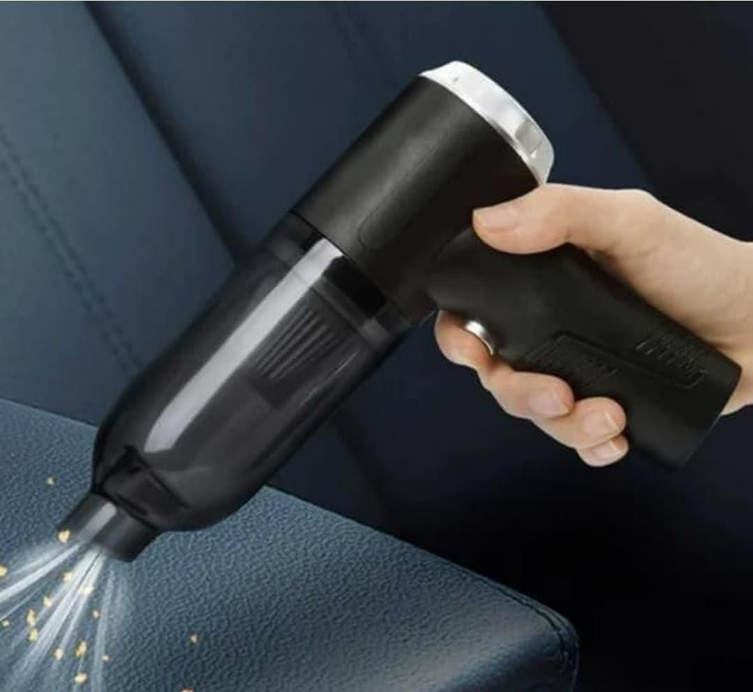 Portable Wireless Vacuum Suction Cleaner & Air Duster – Compact Handheld Dust Cleaner for Car, Keyboard & Home